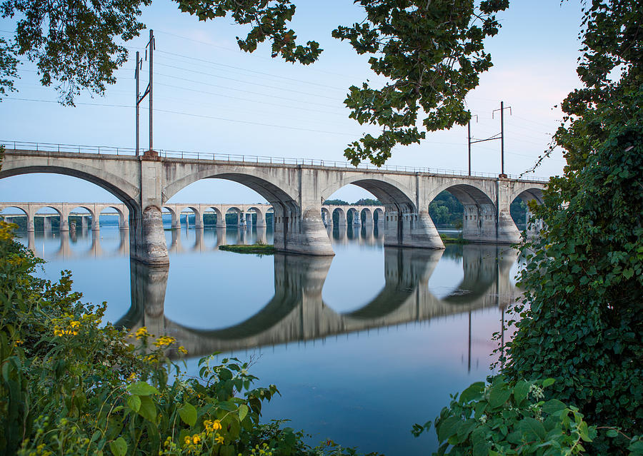 Bridge Reflections #1 Photograph by John Daly