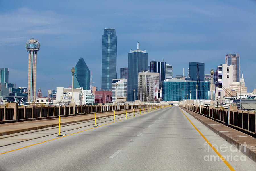 Bridges of Dallas Texas #1 Photograph by Anthony Totah