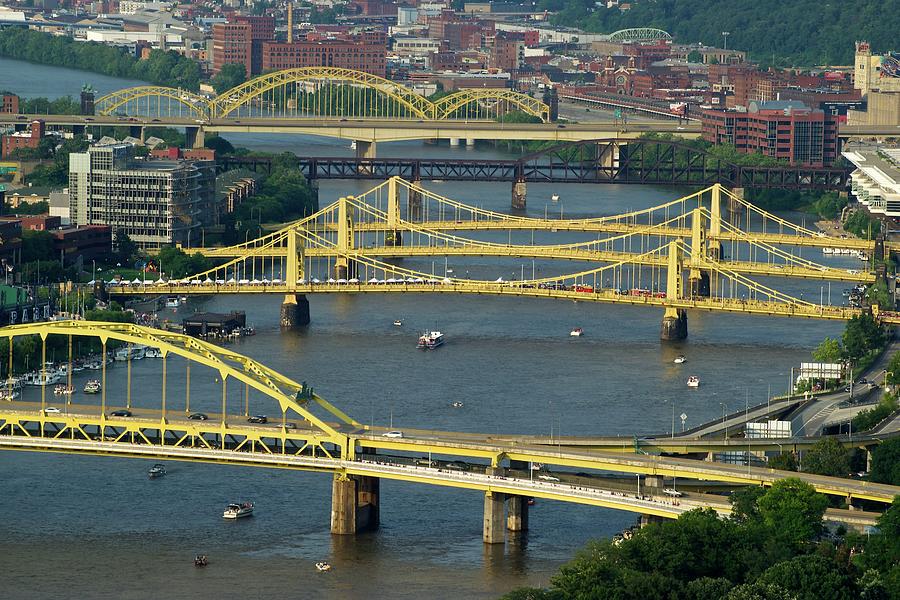 Bridges Of Pittsburgh #1 Photograph by Frozen in Time Fine Art Photography