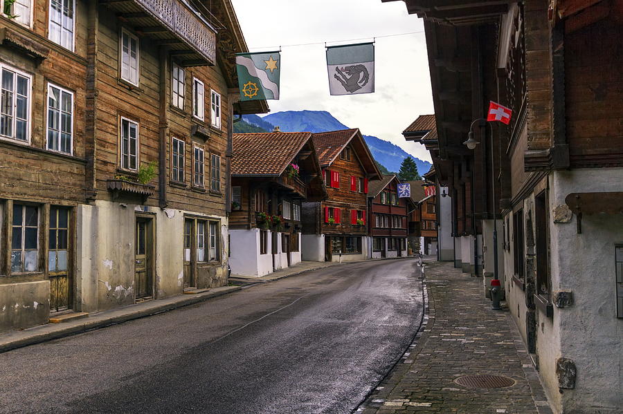 Brienz village, Berne canton, Switzerland #1 Photograph by Elenarts - Elena Duvernay photo