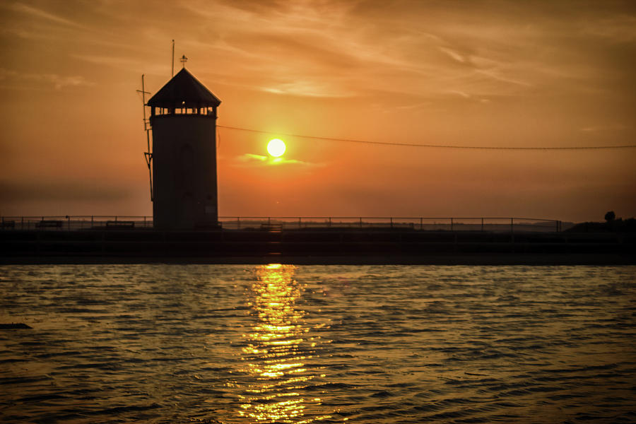Architecture Photograph - Brightlingsea Sunset #1 by Martin Newman