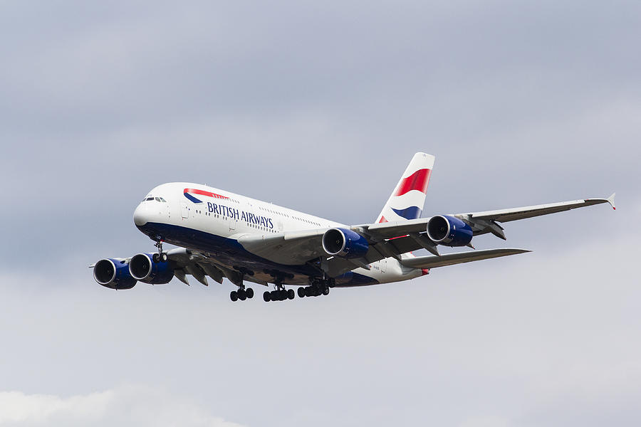 British Airways Airbus A380 Photograph