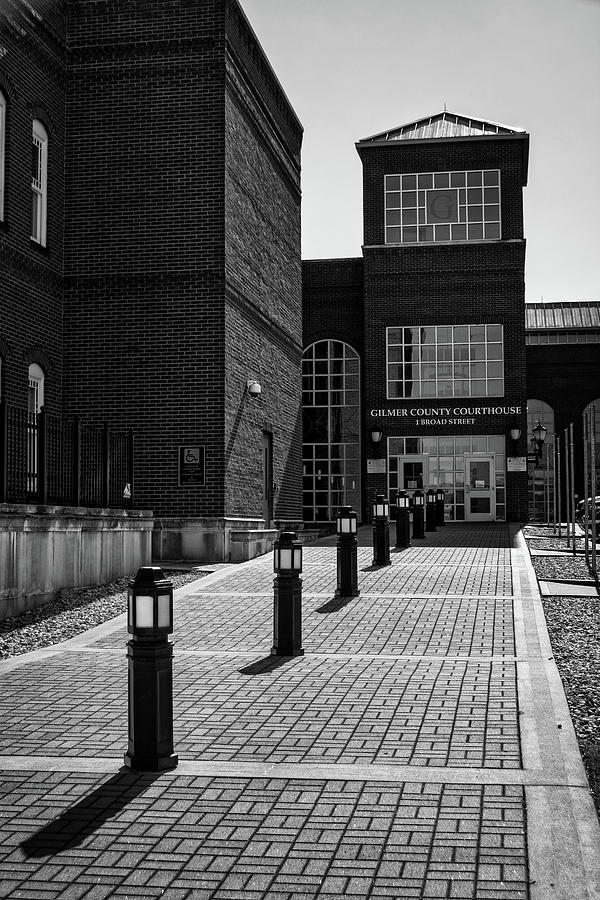 1 Broad Street in Black and White Photograph by Greg and Chrystal Mimbs