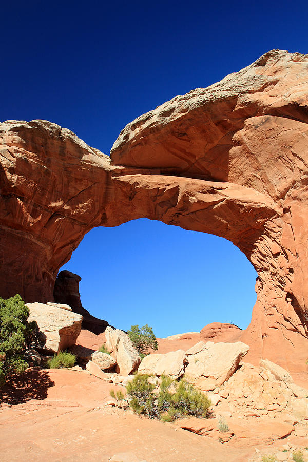 Broken arch in Arches National Park #1 Photograph by Pierre Leclerc Photography