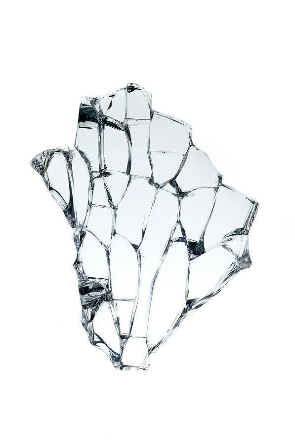 Broken glass #2 Photograph by Fabrizio Troiani