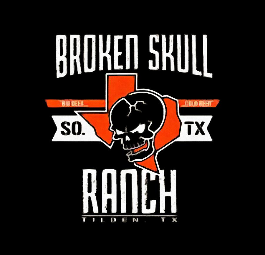 Broken Skull Ranch Digital Art by Zahrah Rossie