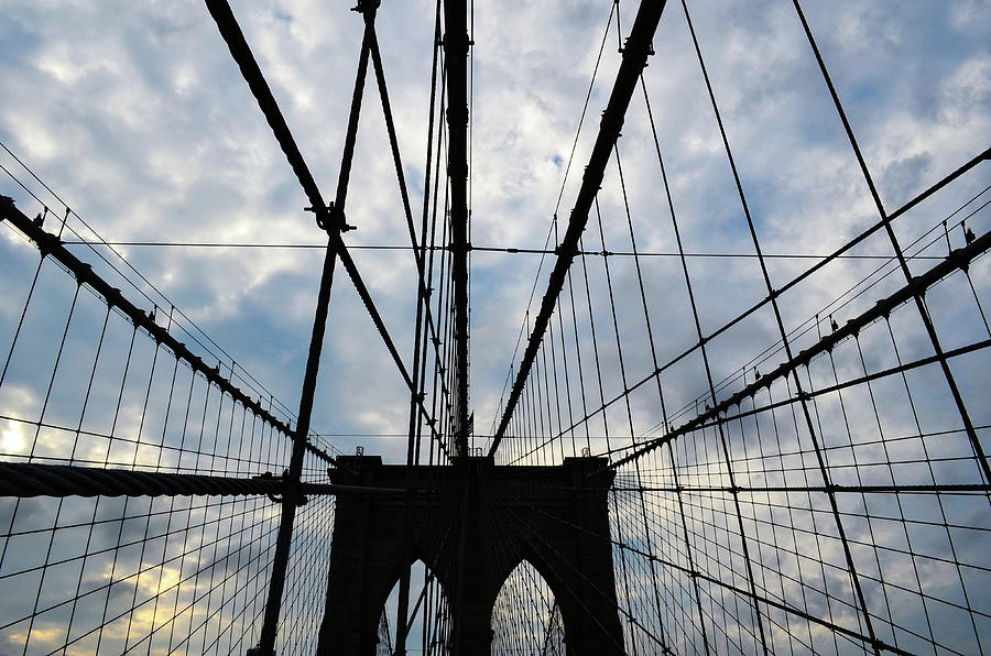 Brooklyn Bridge #1 Photograph by Aparna Tandon