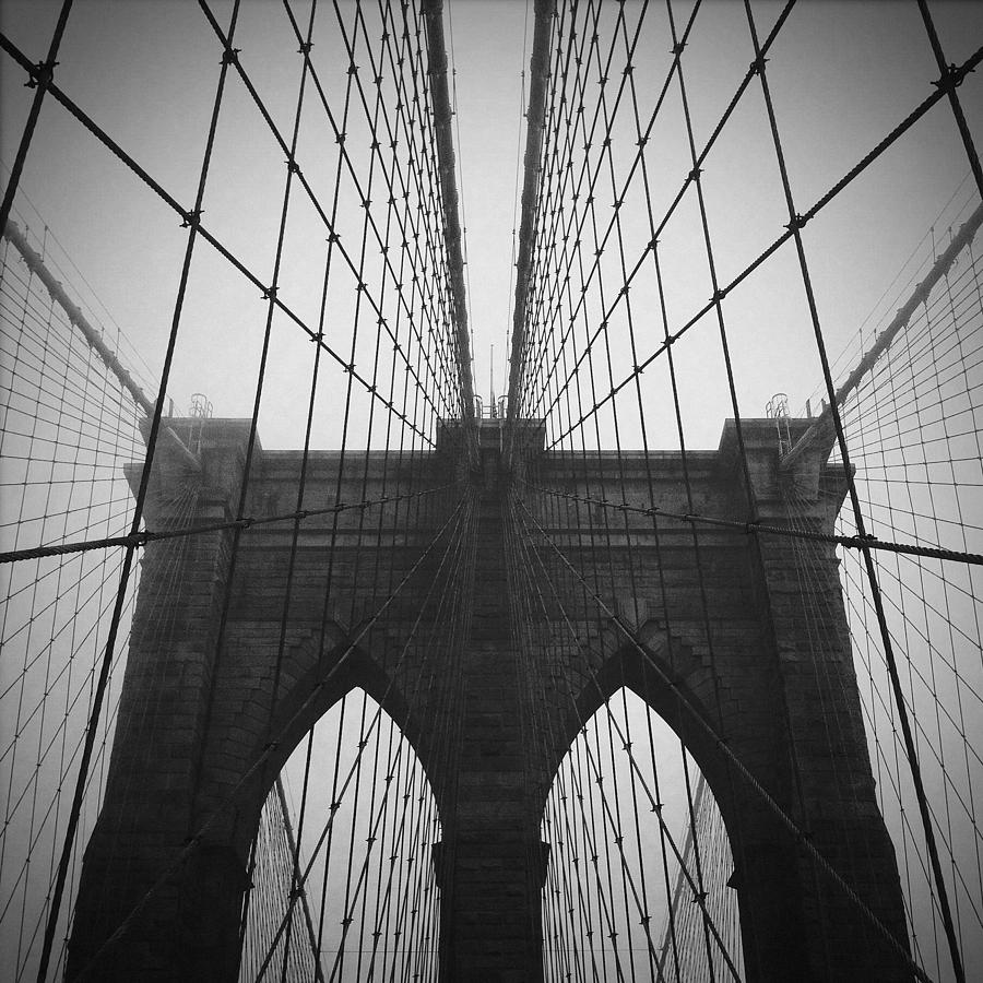 Architecture Photograph - Brooklyn Bridge #1 by Eli Maier