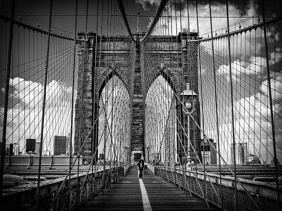 Brooklyn Bridge #1 Photograph by Frank Winters