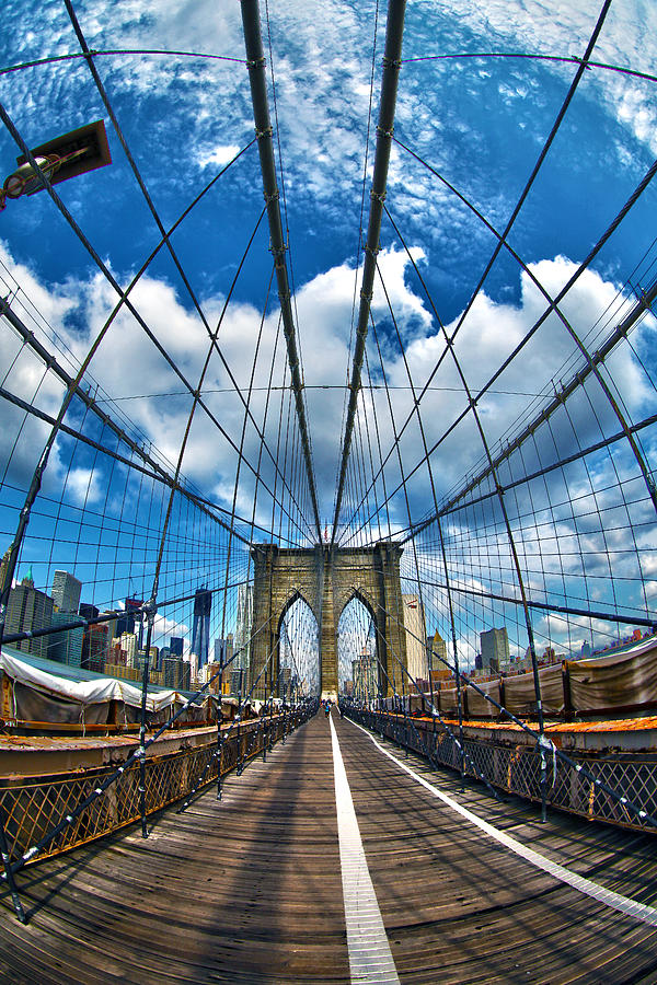 Brooklyn Bridge #1 Photograph by Mitch Cat