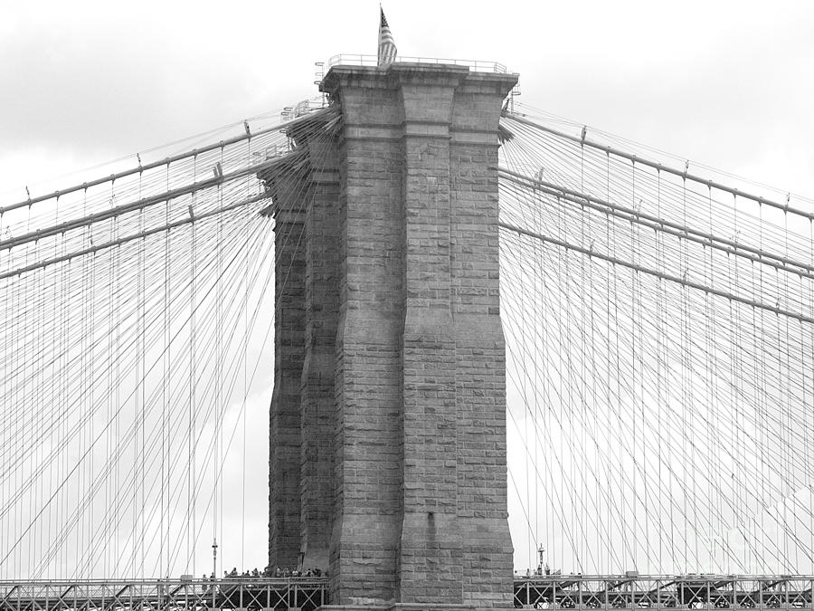 Brooklyn Bridge #1 Photograph by Raymond Earley