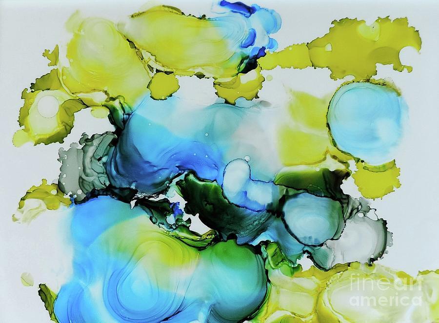 Abstract Painting - Bubble Collection #1 by Sean Brushingham