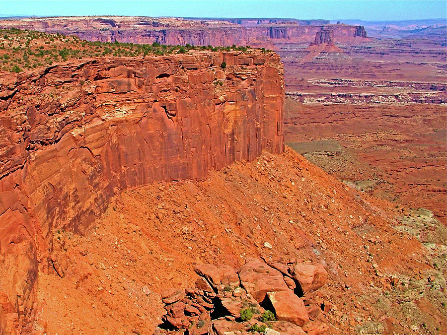 Buck Canyon Overlook in Island in the Sky District of Canyonlands National Park, Utah  #1 Photograph by Ruth Hager