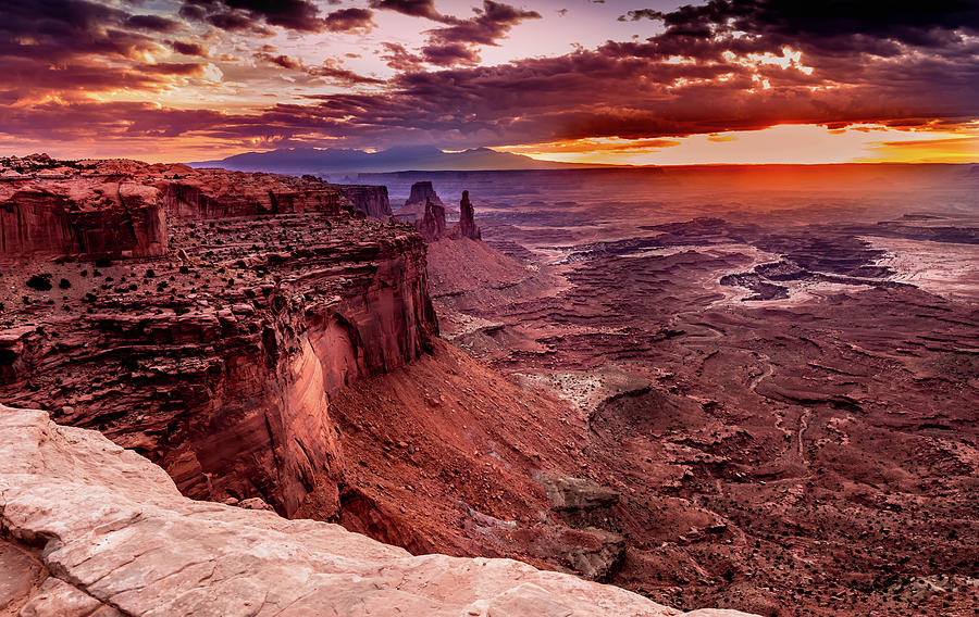 Buck Canyon Sunrise Photograph by Rod Tremblay