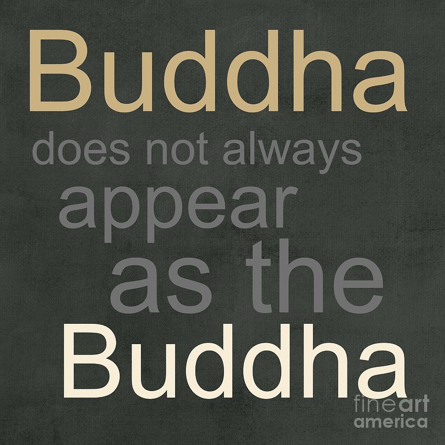 Buddha #1 Mixed Media by Linda Woods