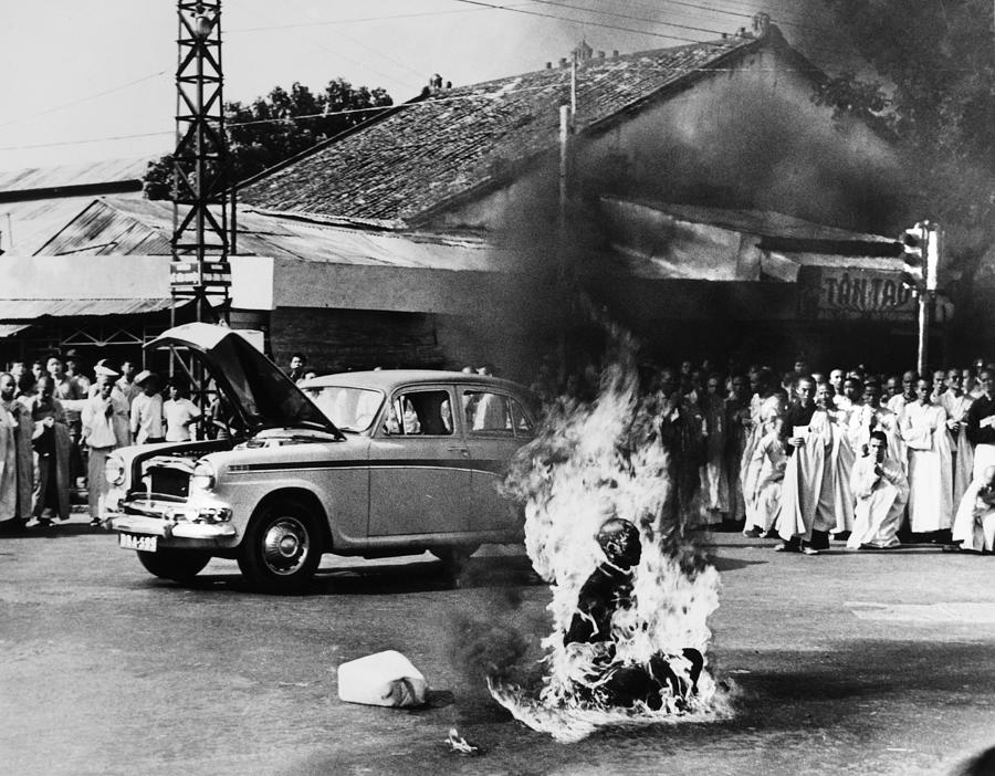 Buddhist Crisis, 1963 #2 Photograph by Granger