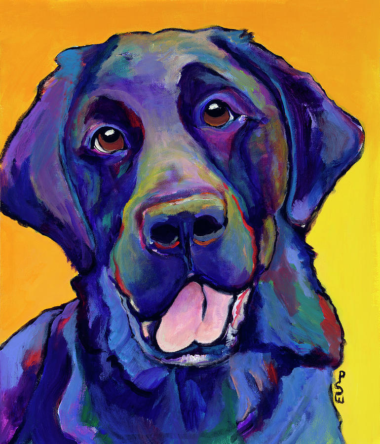 Hunting Dogs Painting - Buddy #1 by Pat Saunders-White