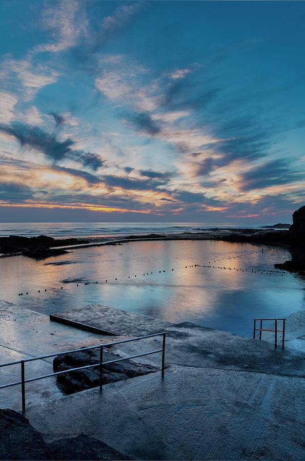 Bude Seapool Cornwall by Maggie McCall Bude Seapool Cornwall by Maggie McCall