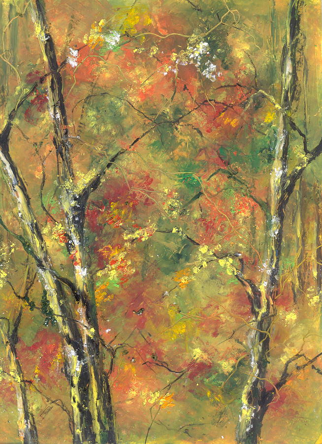 Buffalo River National Park Study 2 #1 Painting by Robin Miller-Bookhout