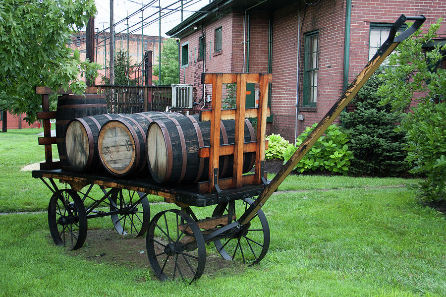 Buffalo Trace Barrel Wagon #1 Photograph by John Daly