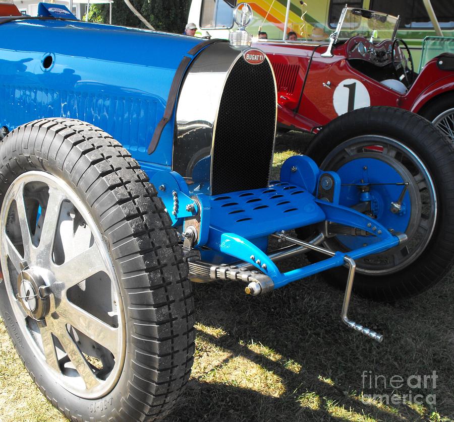 Bugatti Racer Photograph by Neil Zimmerman