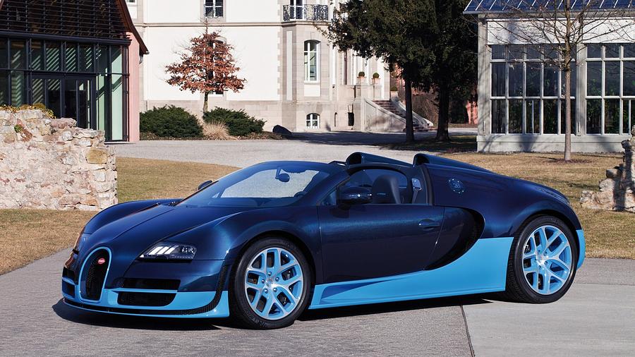Transportation Photograph - Bugatti Veyron 16.4 Grand Sport #1 by Mariel Mcmeeking