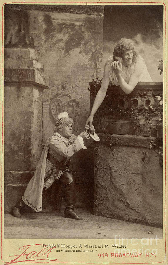 Burlesque Of Romeo And Juliet, 1888 #1 Photograph by Folger Shakespeare Library