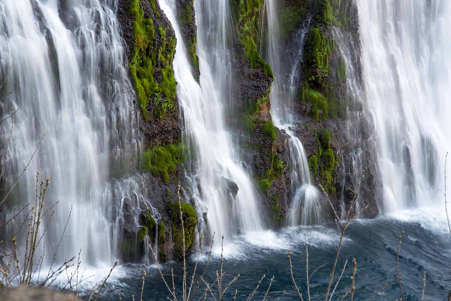 Burney Falls #1 Photograph by Janet  Kopper