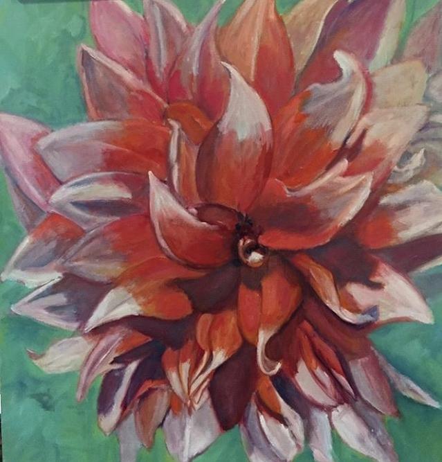 Burst of color Painting by Gloria Smith