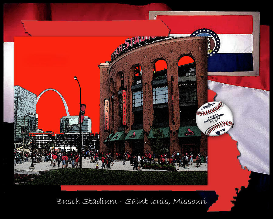 Busch Stadium Saint Louis Missouri #3 Photograph by John Freidenberg