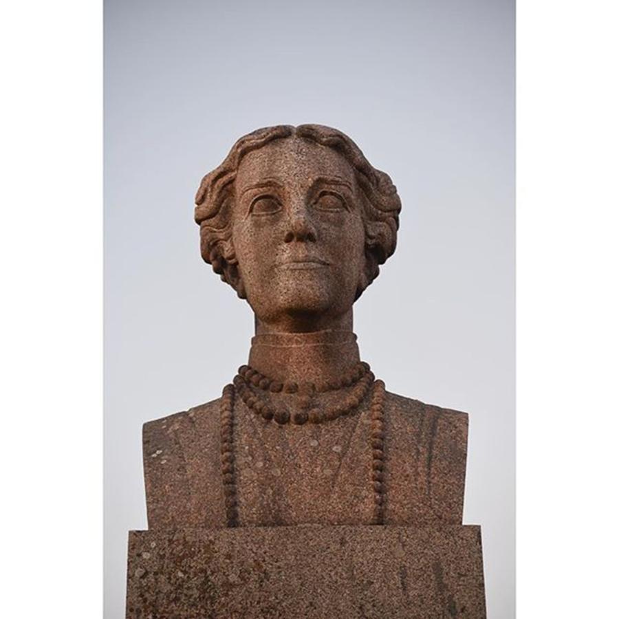 Bust Of Queen Victoria, Borgholm #1 Photograph by Adriano La Naia