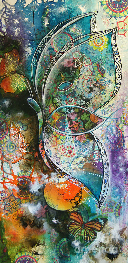 Butterfly 1 #2 Painting by Reina Cottier