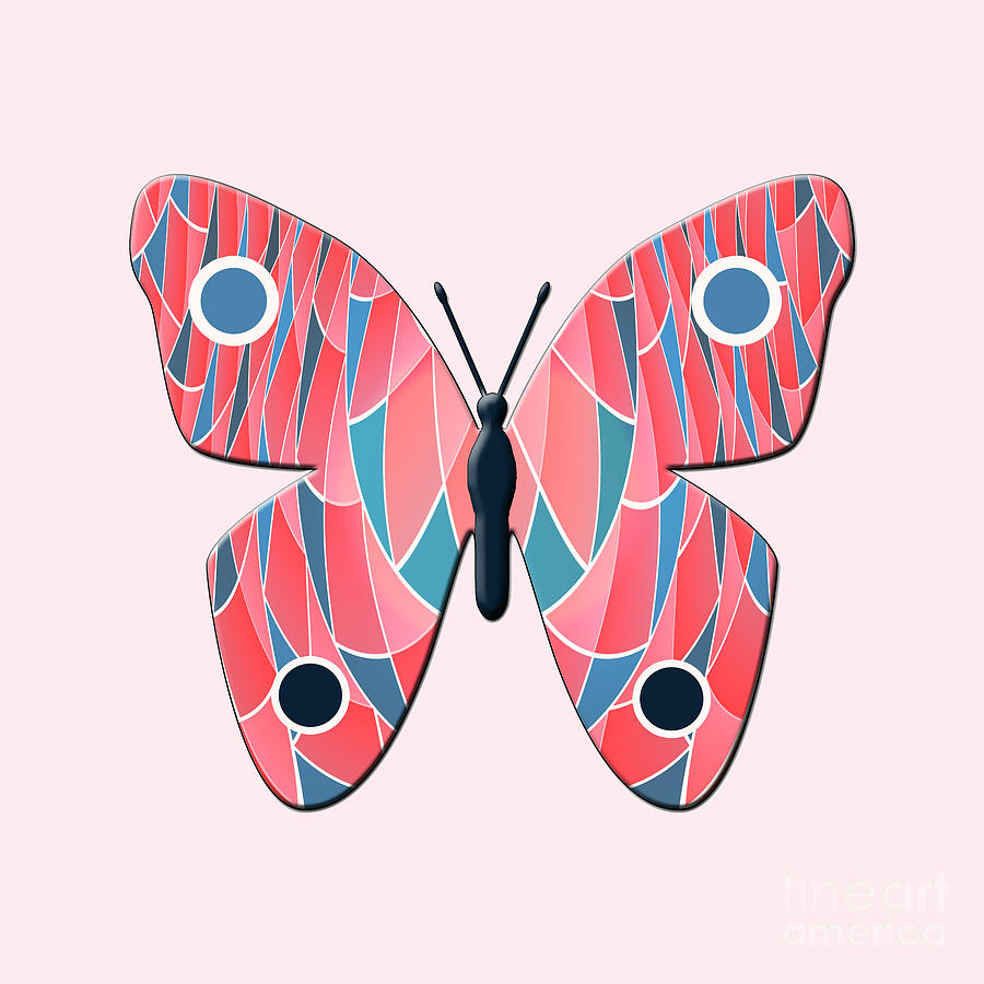Butterfly #2 Digital Art by Gaspar Avila
