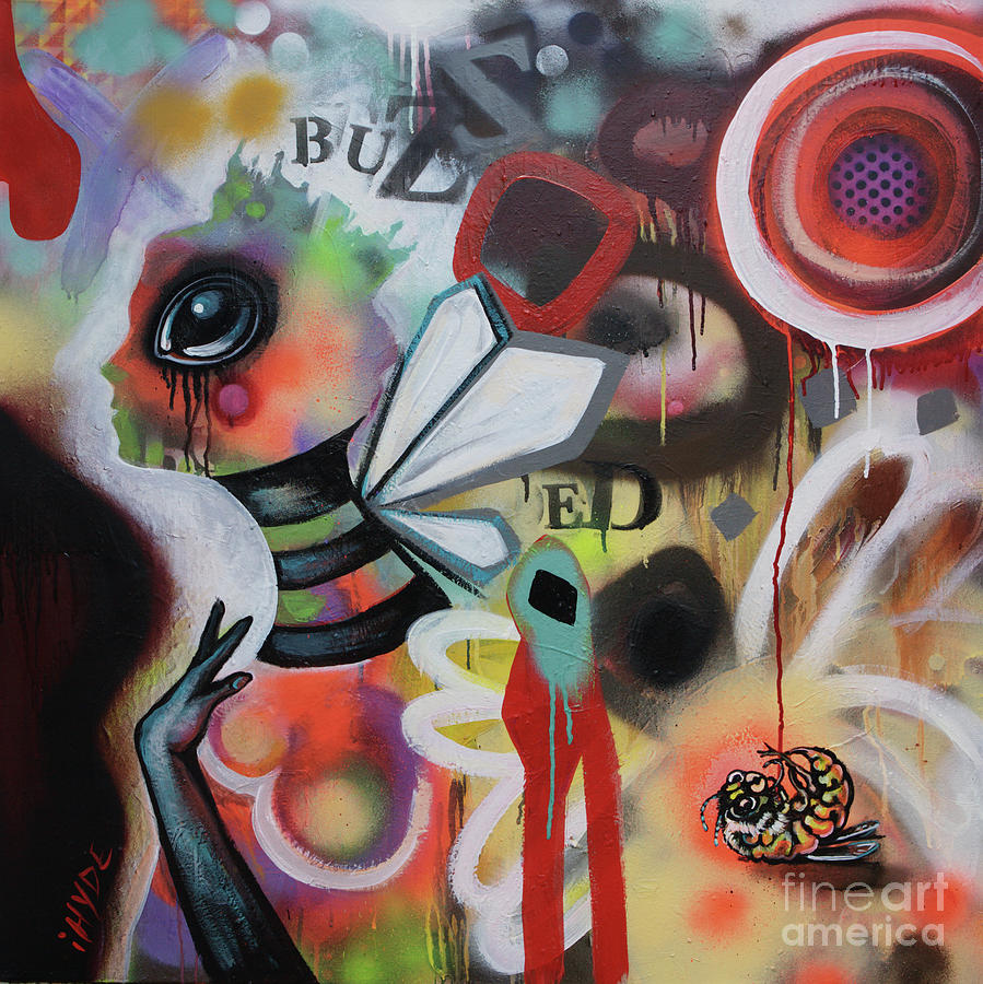 Buzz Killed Painting by Ingrid Hyde - Fine Art America