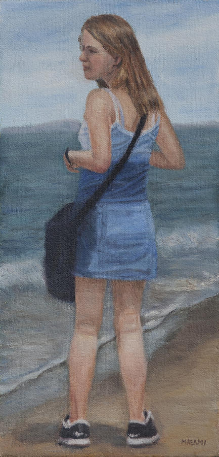 By The Beach #1 Painting by Masami Iida