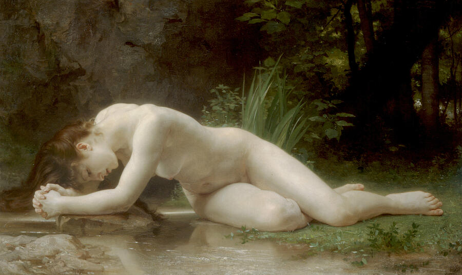 Byblis, from 1884 Painting by William-Adolphe Bouguereau