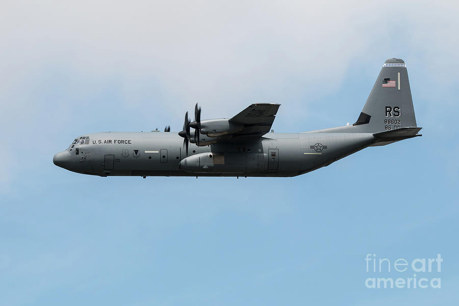 C-130E Hercules #1 Digital Art by Airpower Art