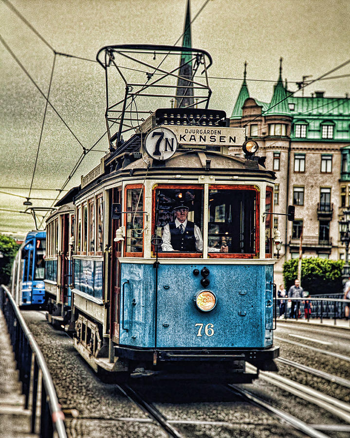 Cable Car Stockholm #1 Photograph by Lucky Chen