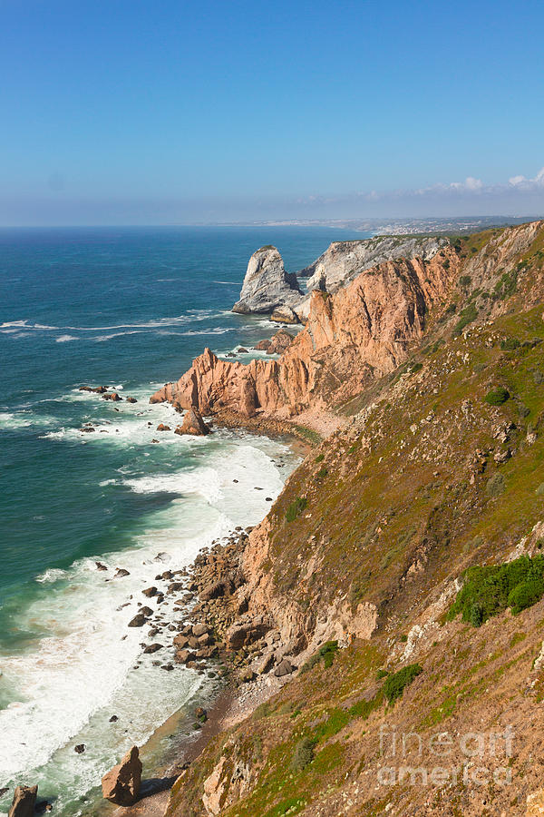 Cabo da roca in Portugal #1 Photograph by Anastasy Yarmolovich