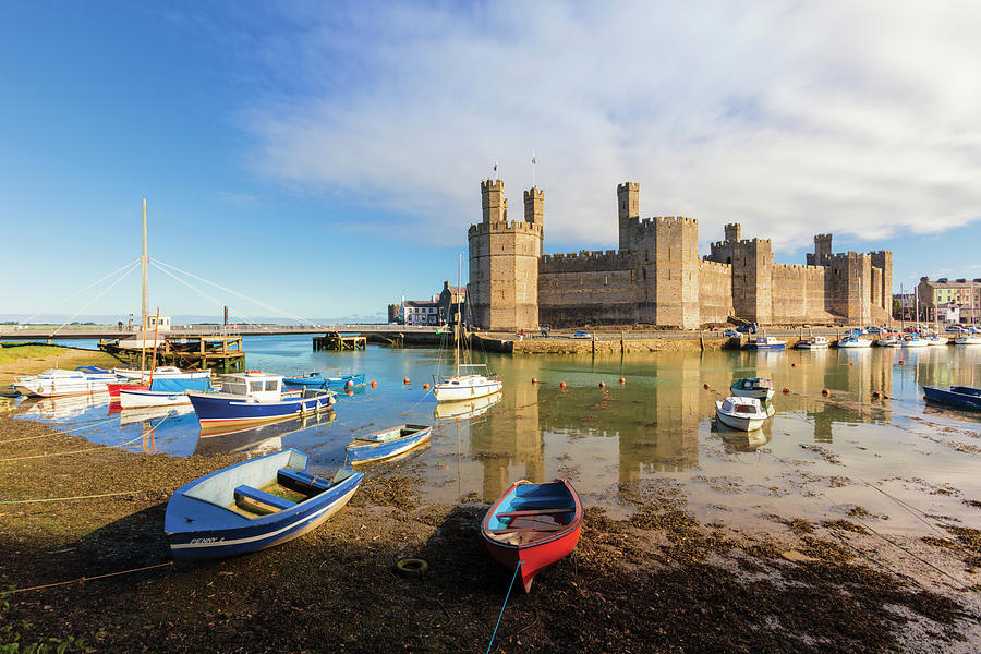 Caernarvon, Wales Photograph by Ken Welsh - Pixels