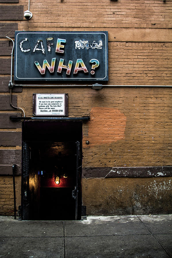 Cafe Wha? Photograph