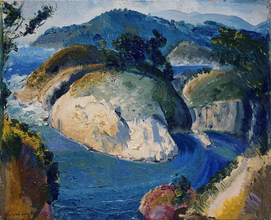 California Headlands #2 Painting by George Bellows