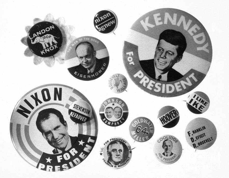 Campaign Buttons #2 Photograph by Granger