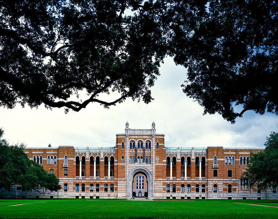 Campus Of Rice University Photograph by Mountain Dreams