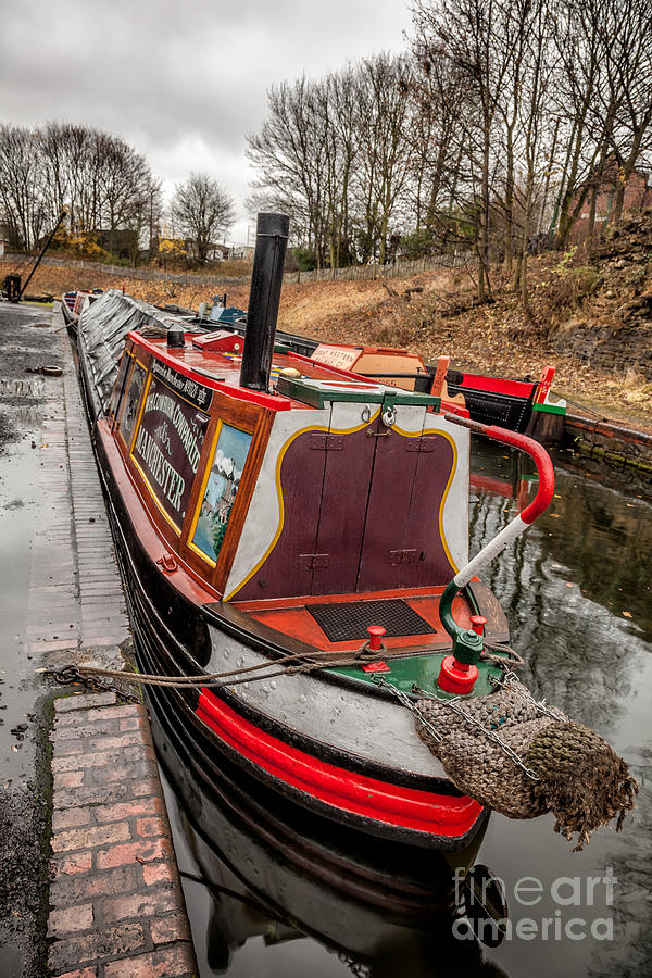 Canal Boat #1 Photograph by Adrian Evans