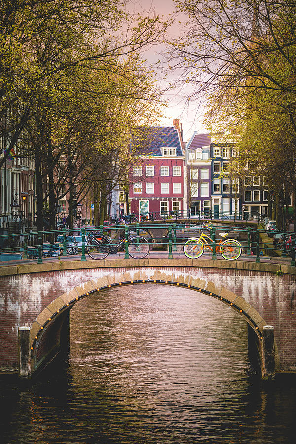 Canals Crossroads, Amsterdam #1 Photograph by Francesco Riccardo Iacomino