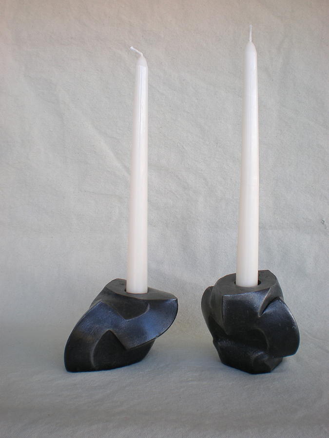 Abstract Sculpture - Candlesticks #1 by Kirk Sullens