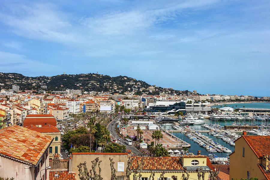 Cannes City in France #1 Photograph by Artur Bogacki