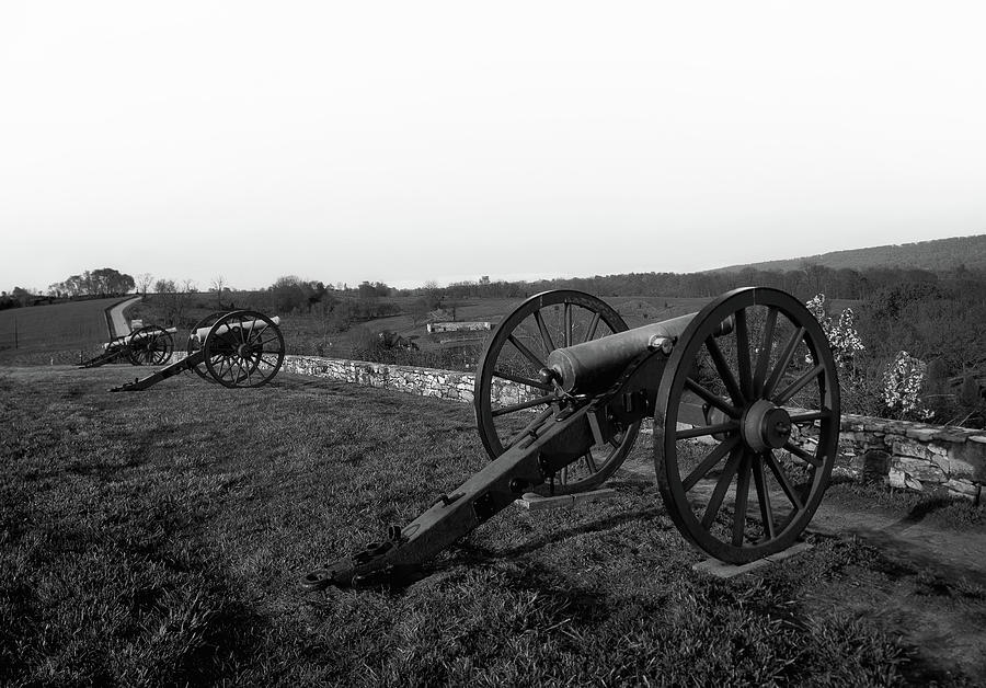 Nature Photograph - Cannon At Antietam Battleground  #1 by Mountain Dreams