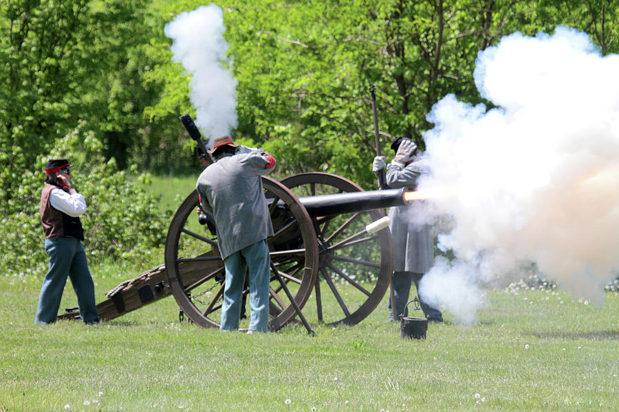 Canon fire Photograph by Dwight Cook - Fine Art America